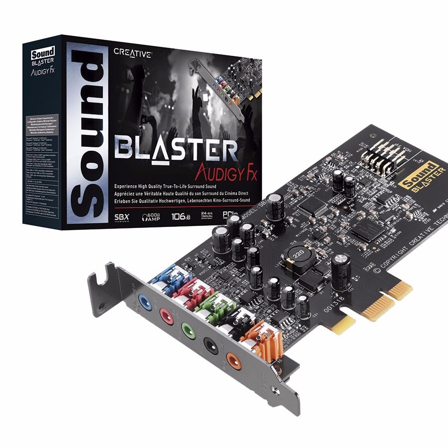 Creative lanza la nueva tarjeta de sonido Sound Blaster Audigy FX V2:  exprime el audio de tu PC