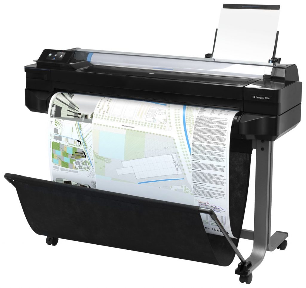 Plotter HP Designjet T520 36in Eprinter 2400 ppp WiFi